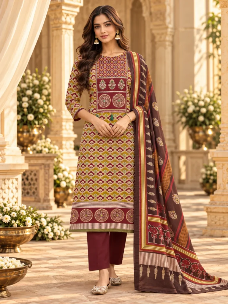 Cotton Suit - Design 8