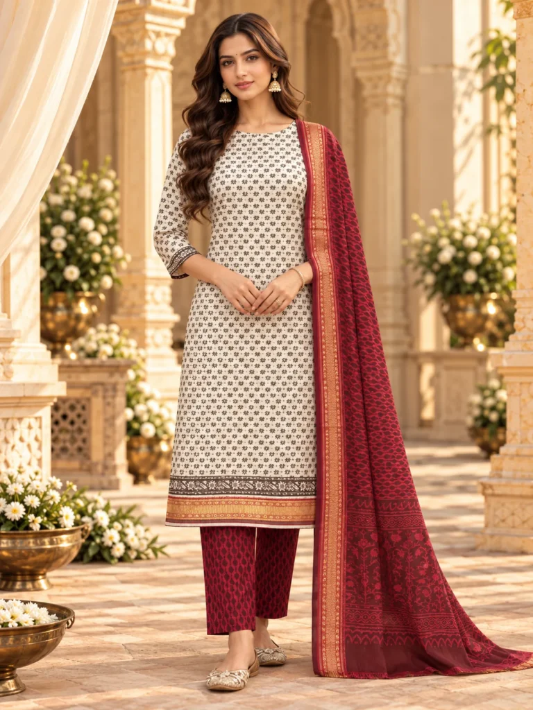 Cotton Suit - Design 9