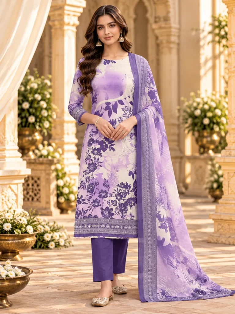 Cotton Suit - Design 10