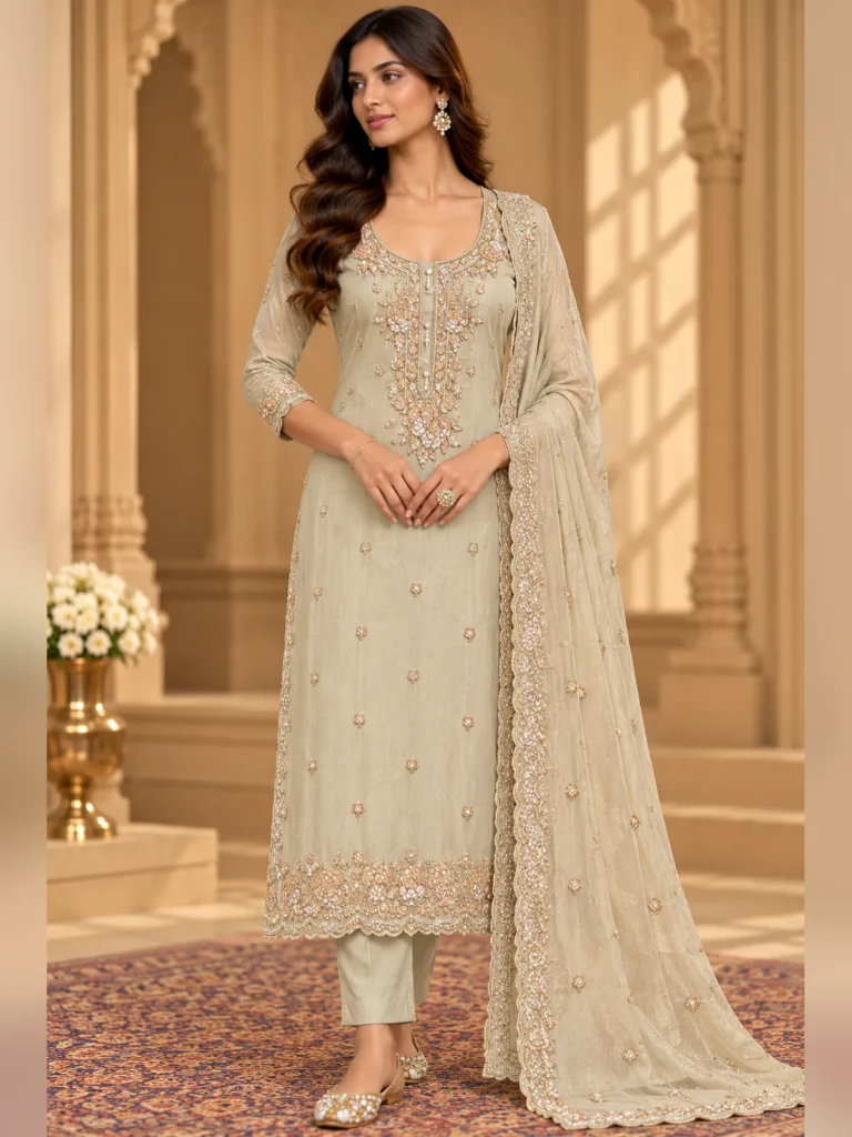 Organza Suit - Design 2