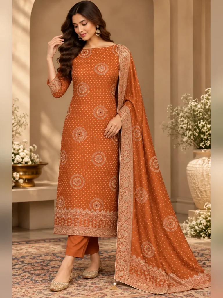 Silk Suit - Design 6