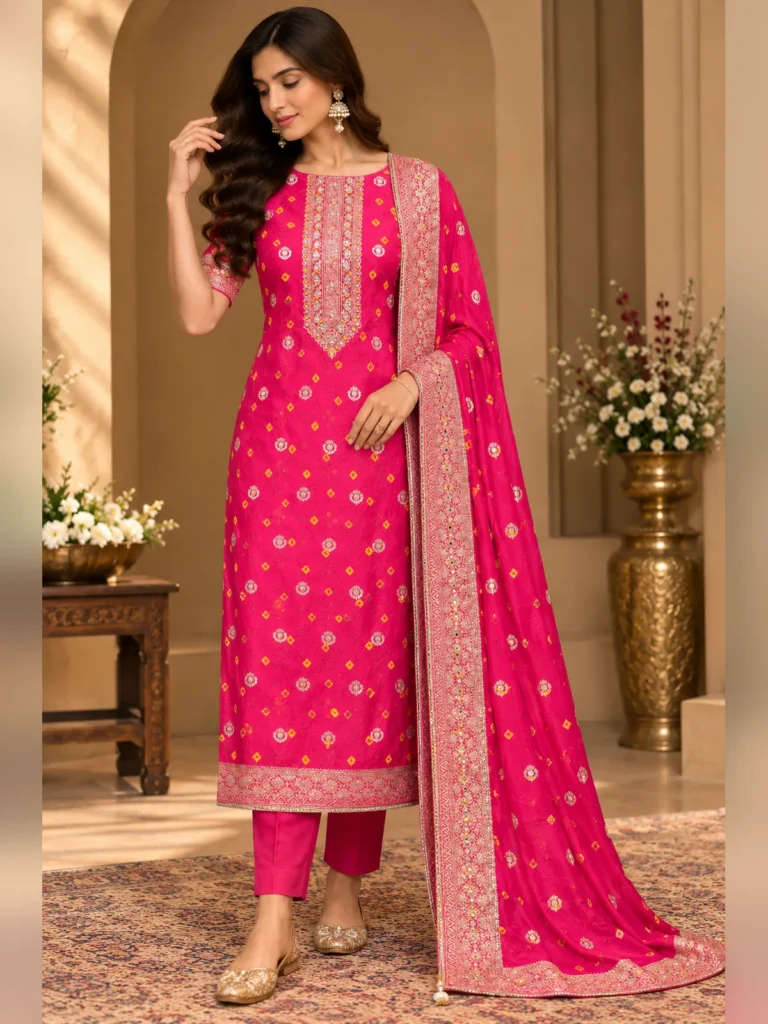 Silk Suit - Design 10