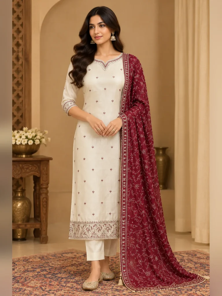 Silk Suit - Design 12